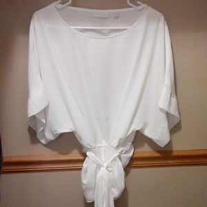 Silky New York and co white blouse